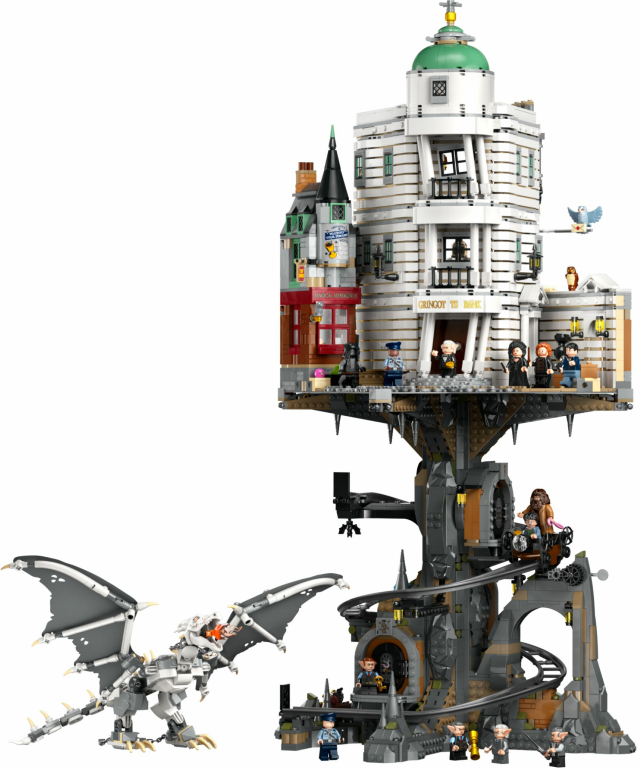 LEGO® Harry Potter™ Gringotts™ Wizarding Bank – Collectors' Edition components