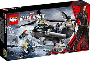 LEGO® Marvel Persecución en Helicóptero de Viuda Negra