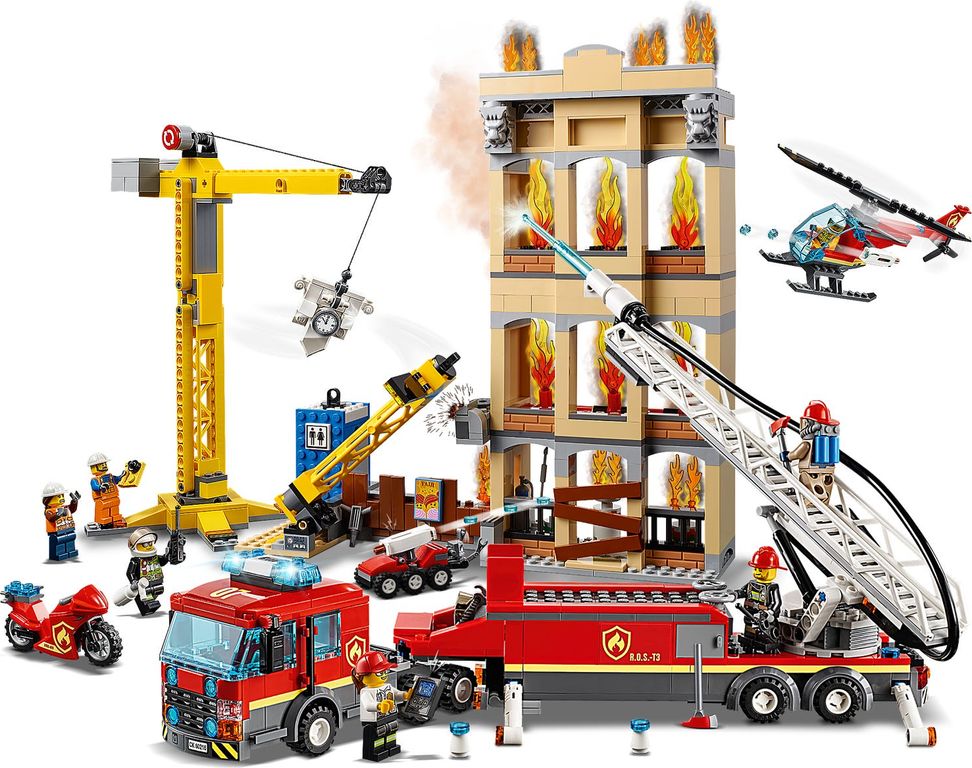 LEGO® City Les pompiers du centre-ville gameplay