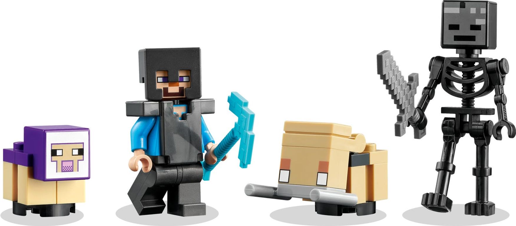 LEGO® Minecraft Het verwoeste portaal minifiguren