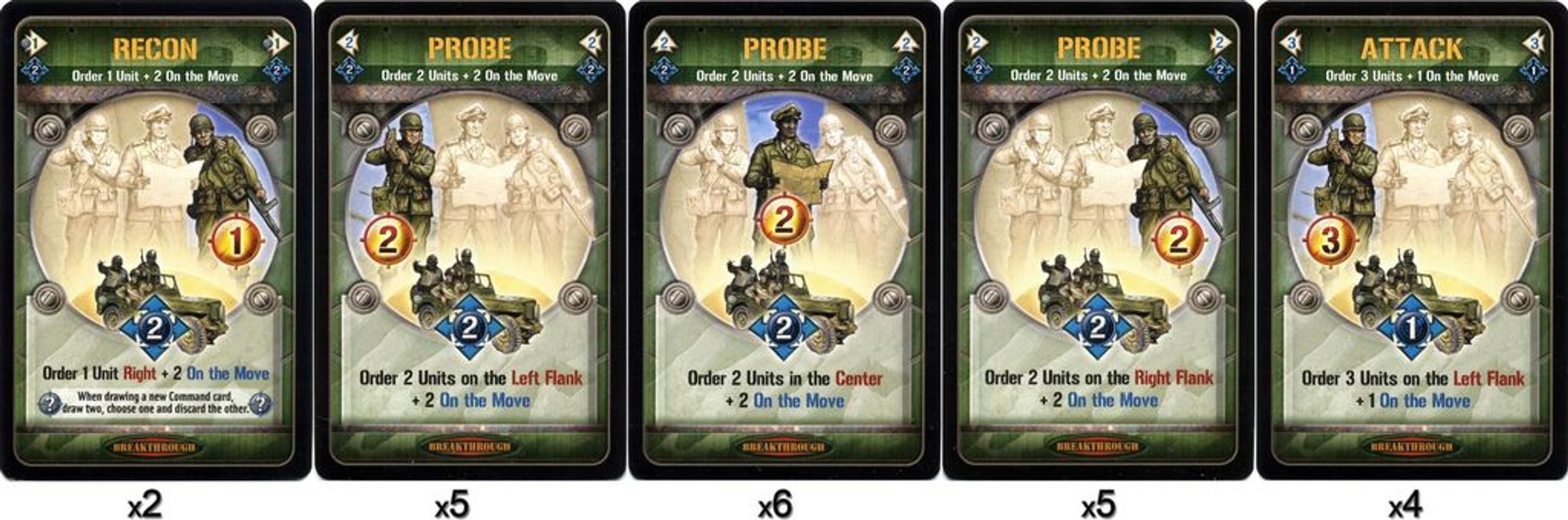 Memoir '44: Winter Wars cards