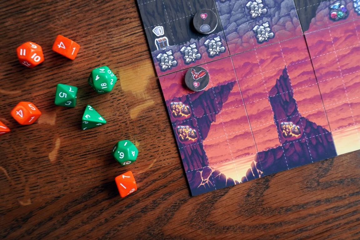 Terraria: The Board Game carte