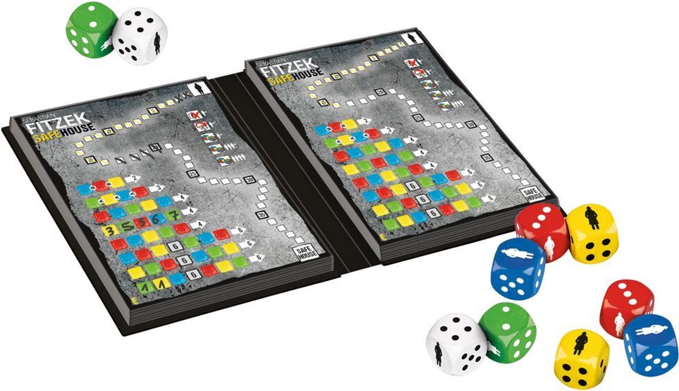 Sebastian Fitzek Safehouse Würfelspiel partes