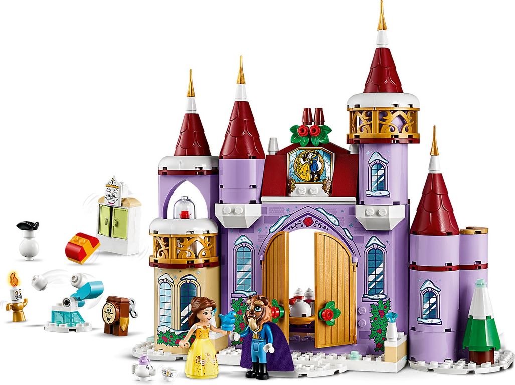 LEGO® Disney La fête d'hiver dans le château de Belle composants