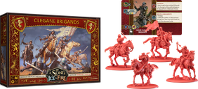 A Song of Ice & Fire: Tabletop Miniatures Game – Clegane Brigands komponenten