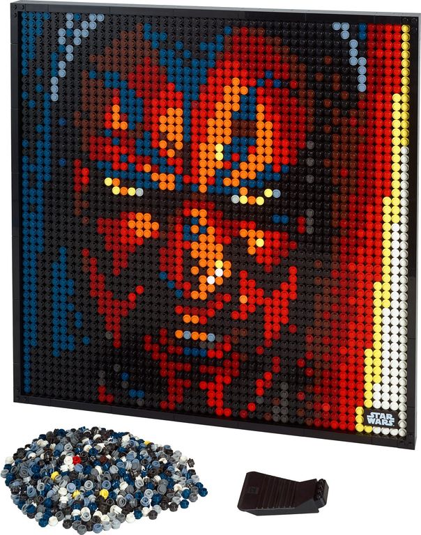 LEGO® Art Star Wars™ The Sith™ components