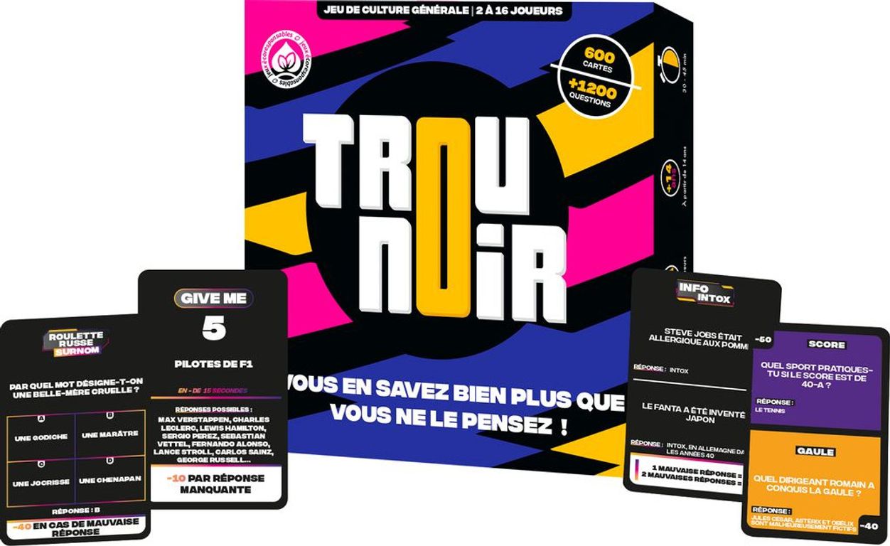 Trou Noir composants