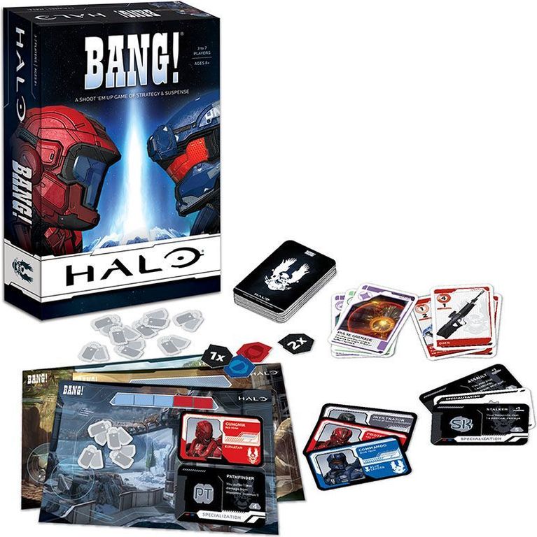 BANG!: Halo componenti