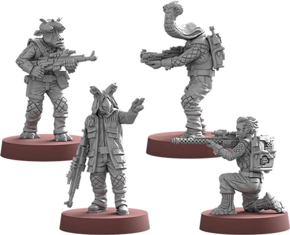 Star Wars: Legion – Rebel Troopers Upgrade Expansion miniaturen