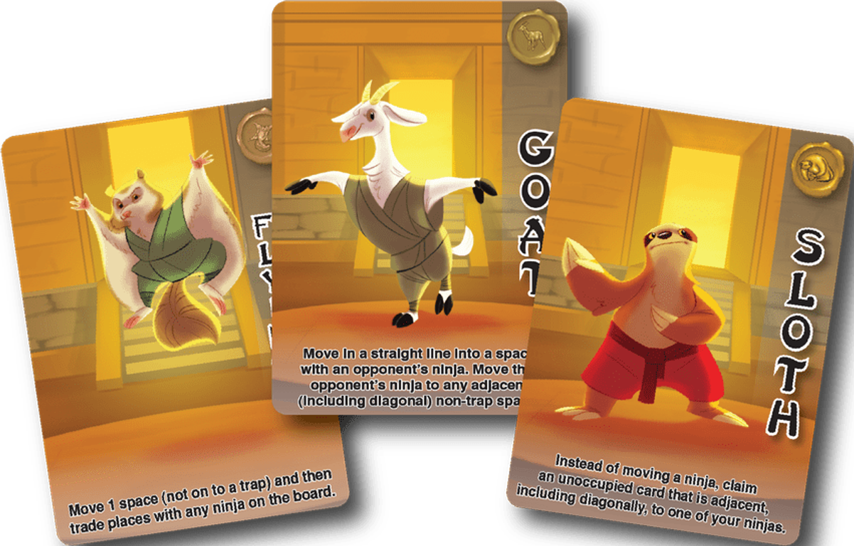 Ninja Camp cartes