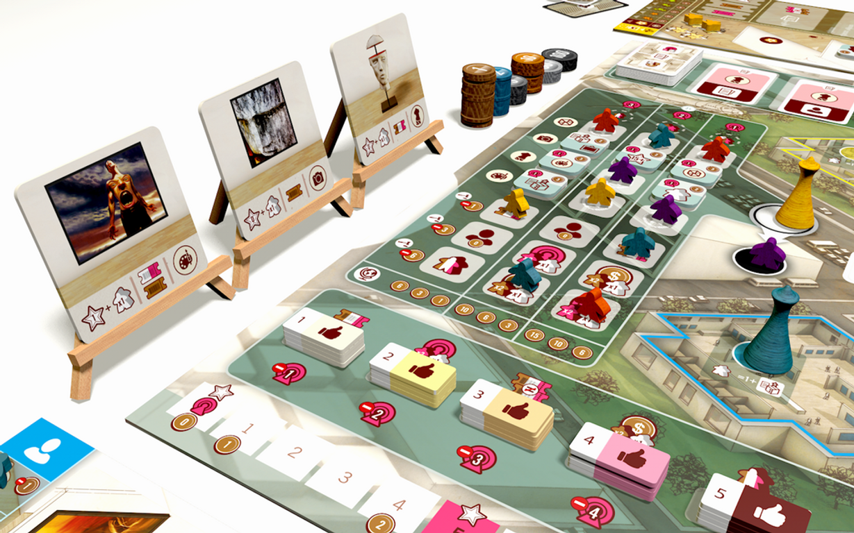 The Gallerist componenten