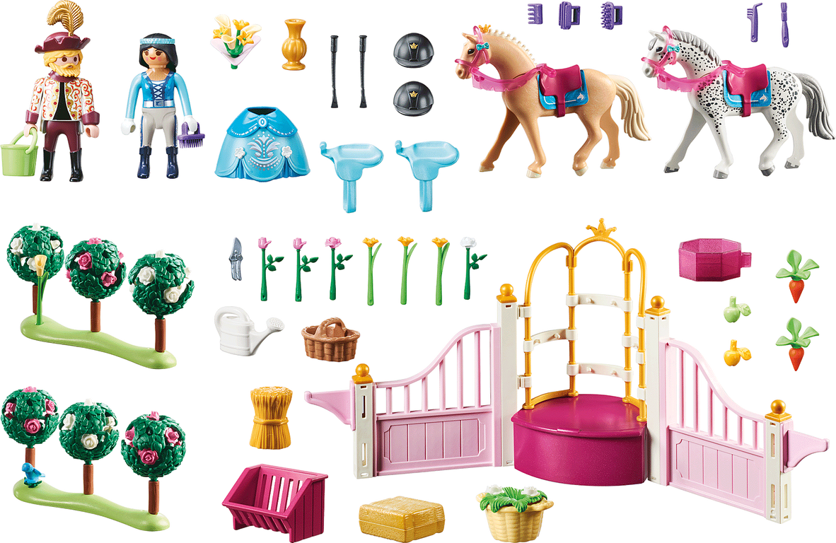 Playmobil® Princess Riding Lessons components