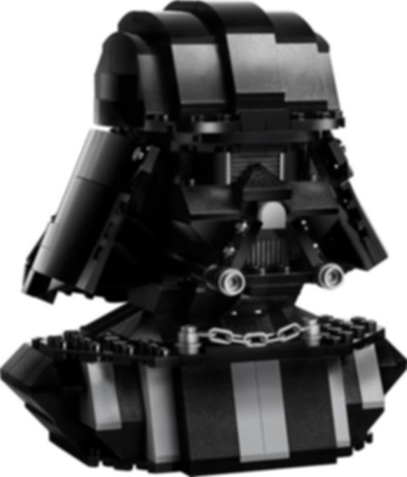 LEGO® Star Wars Darth Vader Bust components