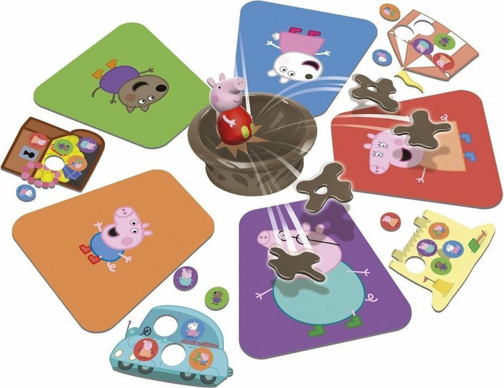 Peppa Pig Mud Party componenten