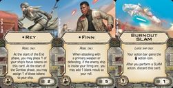 Star Wars X-Wing: El juego de miniaturas - Héroes de la Resistencia - Pack de Expansión cartas