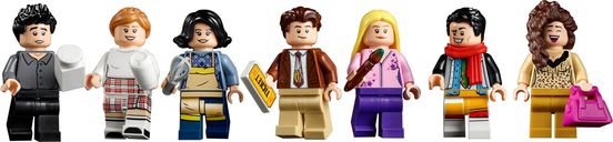 The Friends Apartments minifigures