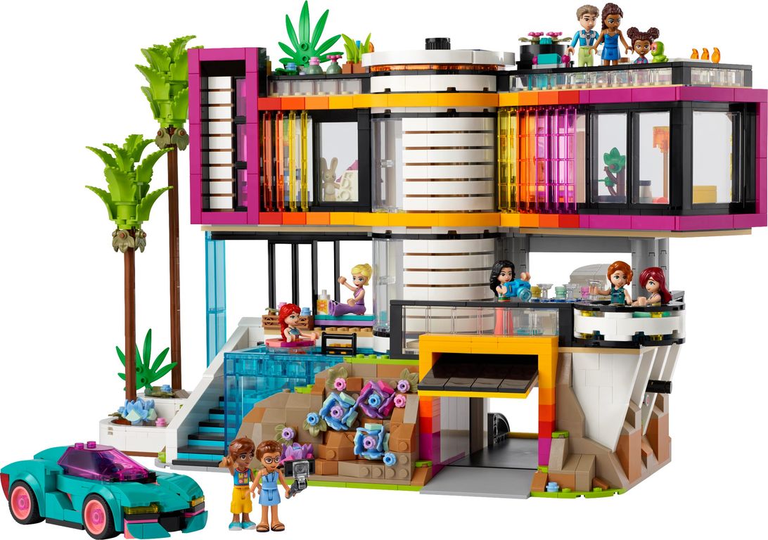 LEGO® Friends Mansión Moderna de Andrea partes