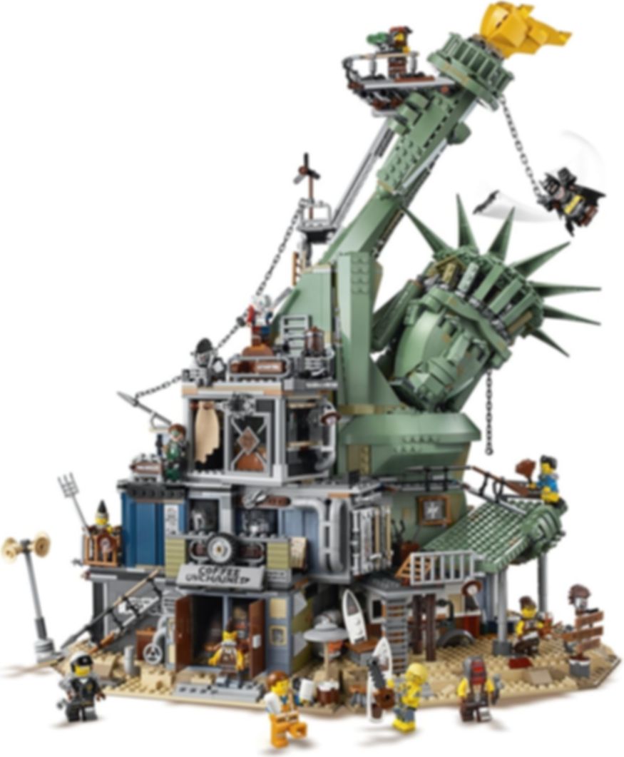 LEGO® Movie Welcome to Apocalypseburg! components