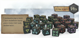 The Witcher: Old World – Dice Set komponenten