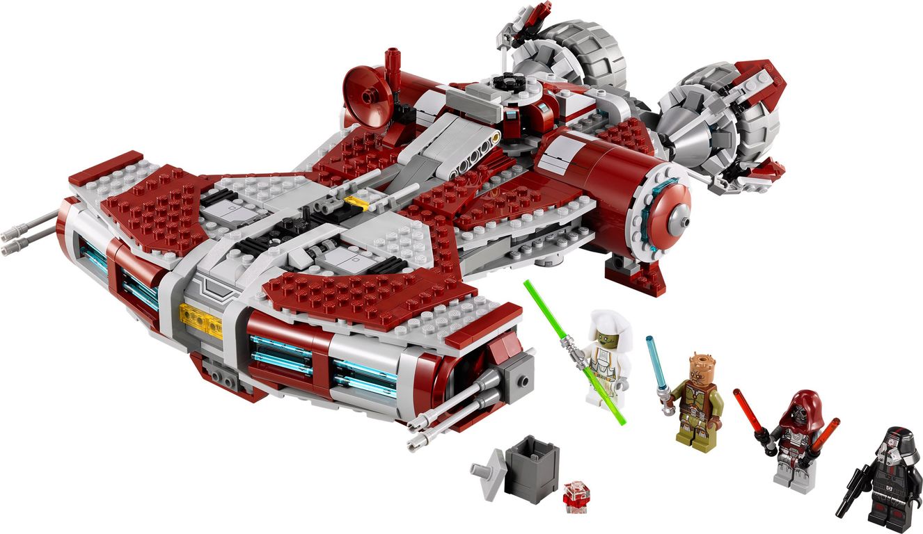 LEGO® Star Wars Jedi Defender-class Cruiser components
