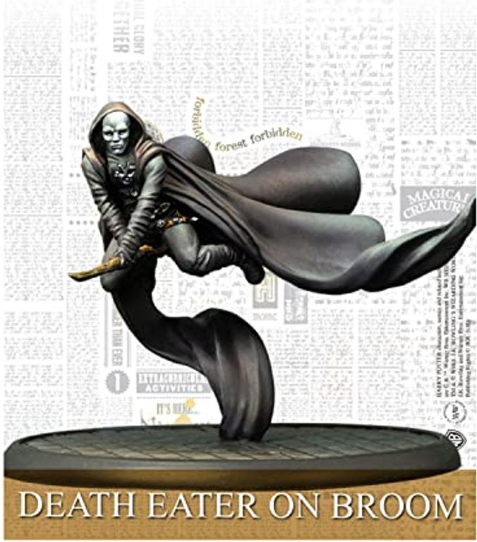 Harry Potter Miniatures Adventure Game: Death Eaters On Broomsticks miniatuur