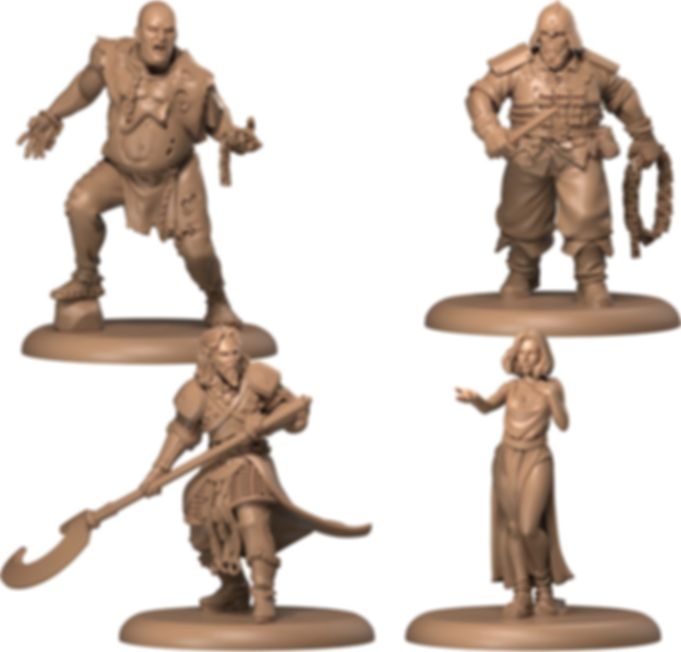 A Song of Ice & Fire: Tabletop Miniatures Game – Neutral Heroes 3 miniatures