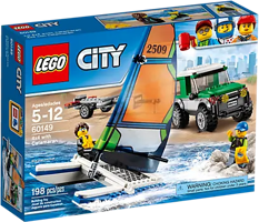 LEGO® City Geländewagen mit Katamaran