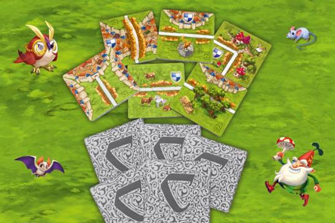 Carcassonne Labyrinth tiles