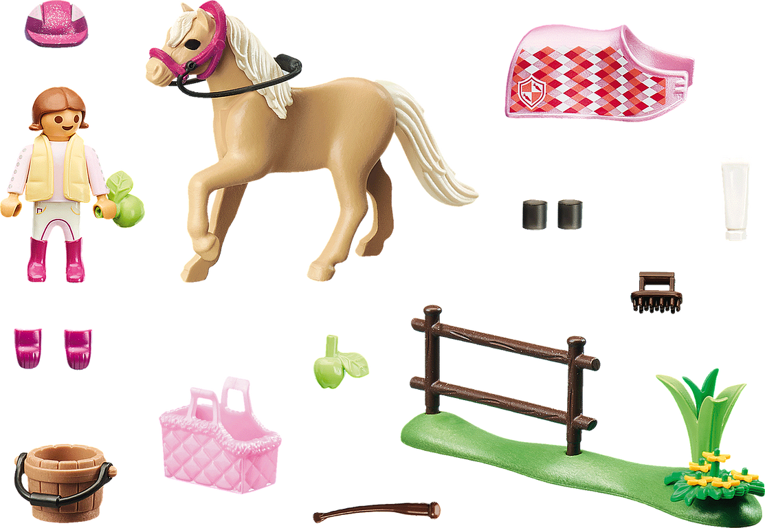 Playmobil® Country Collectible German Riding Pony components