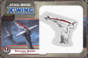 Star Wars: X-Wing le jeu de figurines – Bombardier de la Résistance