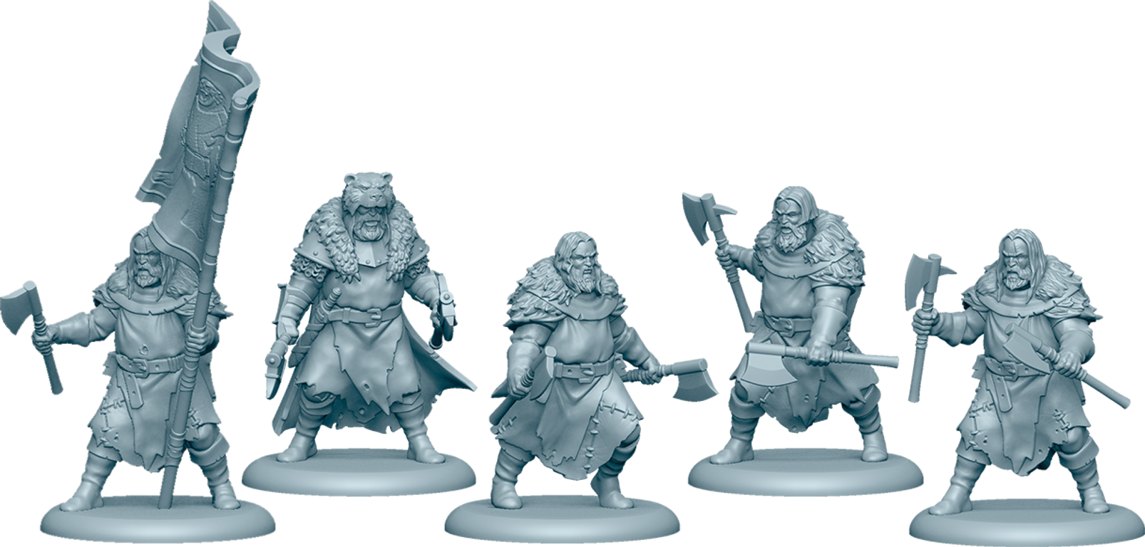 A Song of Ice & Fire: Tabletop Miniatures Game – Umber Berserkers miniatures