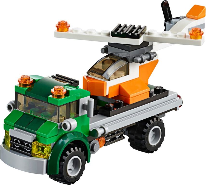 LEGO® Creator Le transport de l'hélicoptère composants