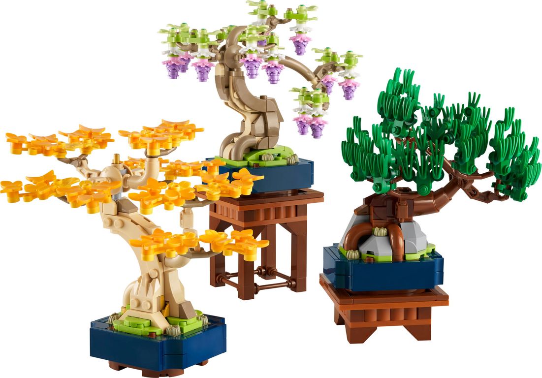 LEGO® Botanicals Minibonsáis partes
