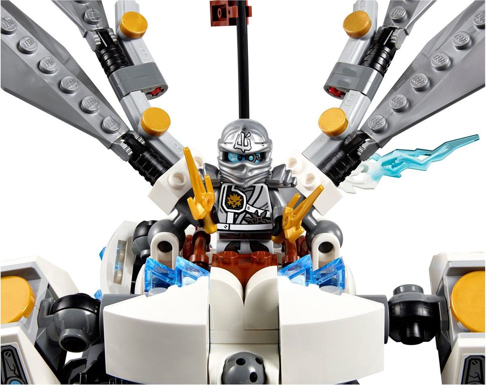 LEGO® Ninjago Titanium Dragon components