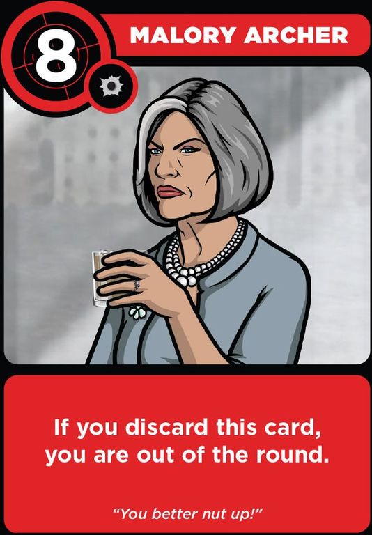 Archer: Once You Go Blackmail... cartes