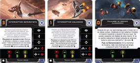 Star Wars: X-Wing (Second Edition) – Paquet d’Extension Tri-Chasseur Droïde cartes