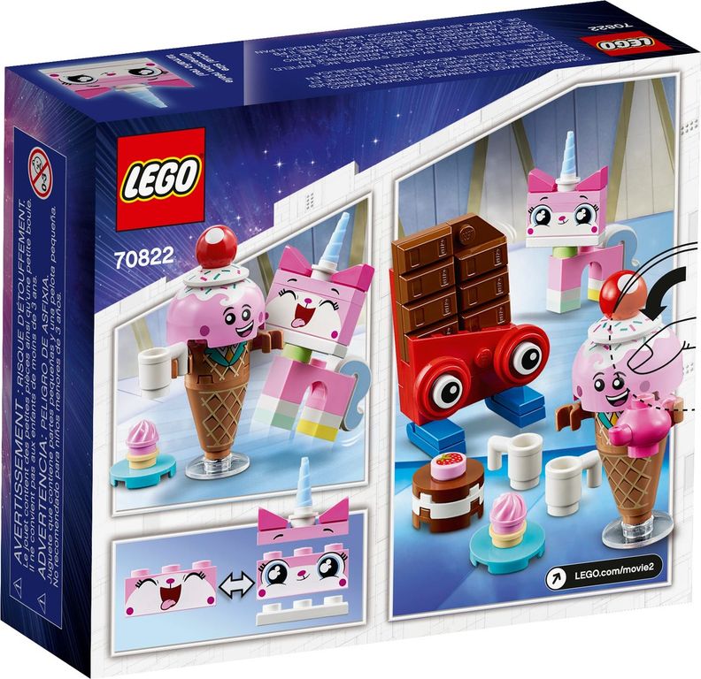 LEGO® Movie Unikitty's Sweetest Friends EVER! back of the box