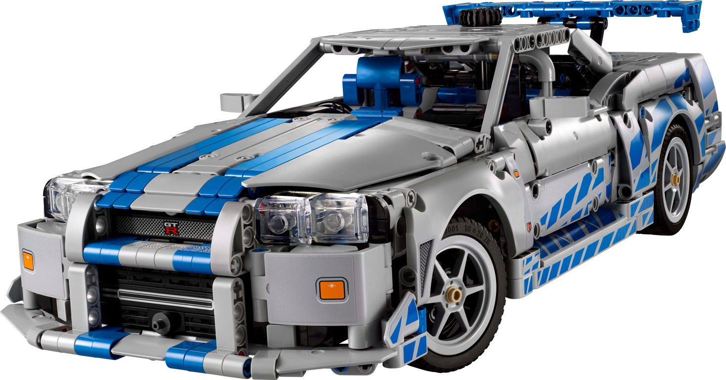LEGO® Technic 2 Fast 2 Furious Nissan Skyline GT-R (R34) auto componenten