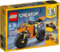 LEGO® Creator La moto orange