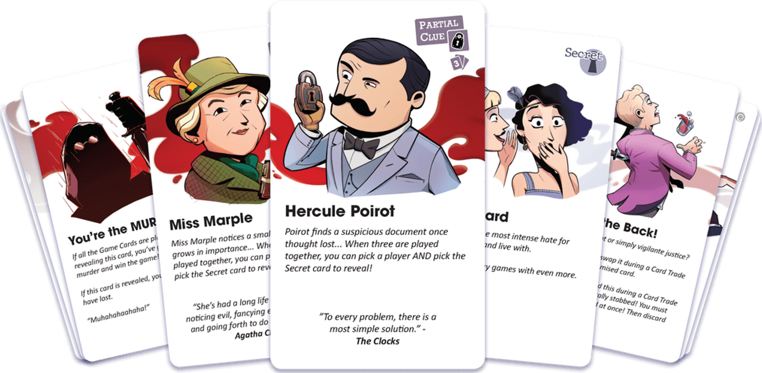 Agatha Christie: Death on the Cards cards