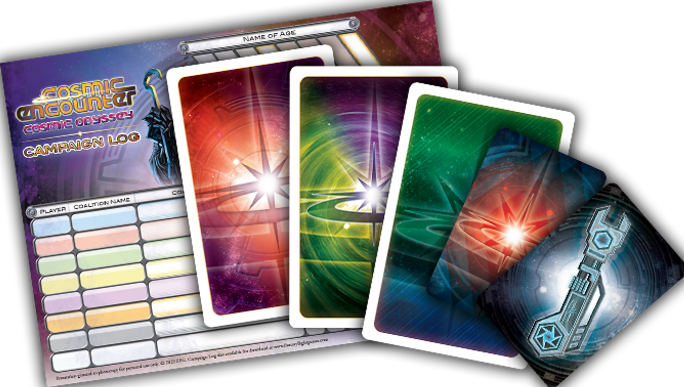 Cosmic Encounter: Cosmic Odyssey cards