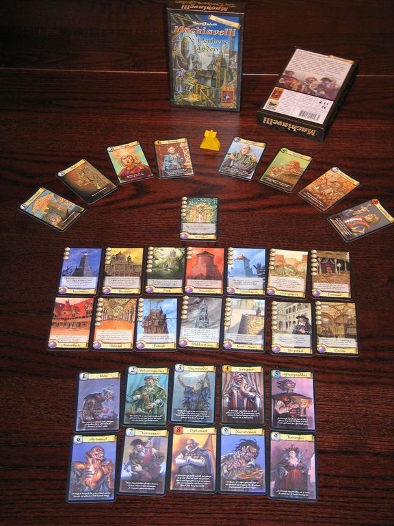 Citadels: The Dark City cards