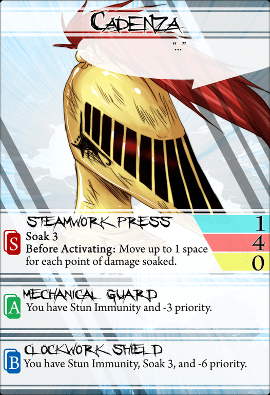 BattleCON: Strikers carte