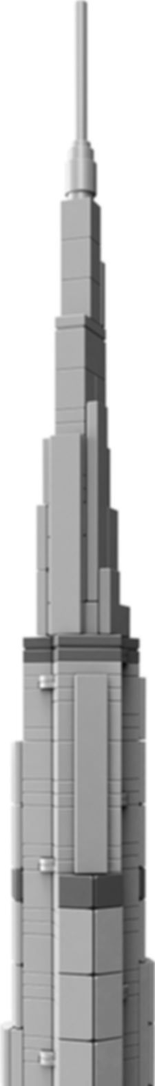 LEGO® Architecture Burj Khalifa partes