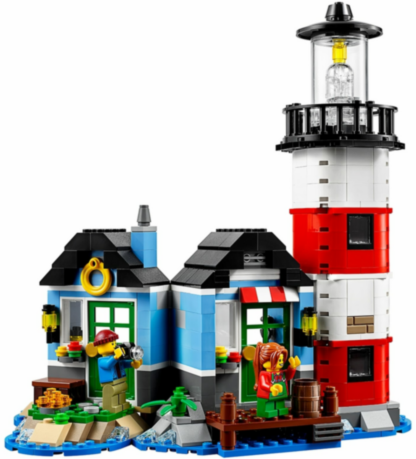 LEGO® Creator Lighthouse Point components