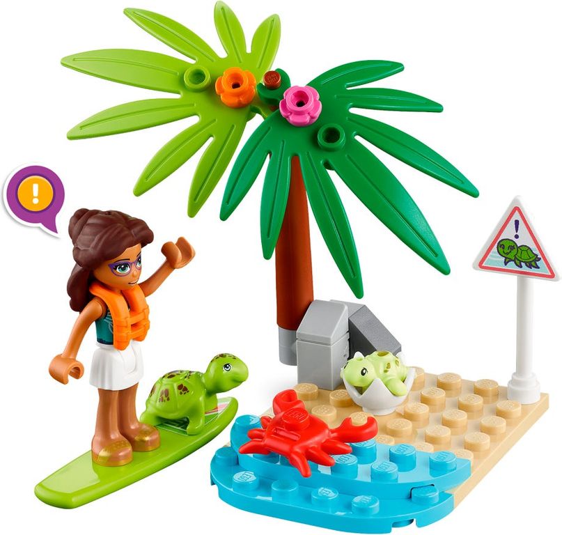 LEGO® Friends Schildkröten-Rettungswagen komponenten