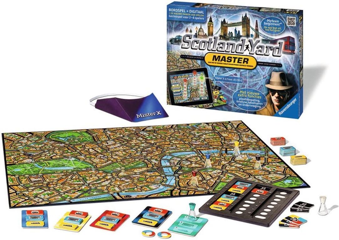 Scotland Yard master componenten