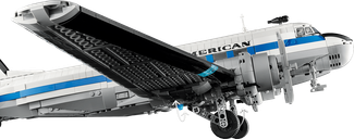 LEGO® Icons Douglas™ DC-3™ PAN AM® Airliner