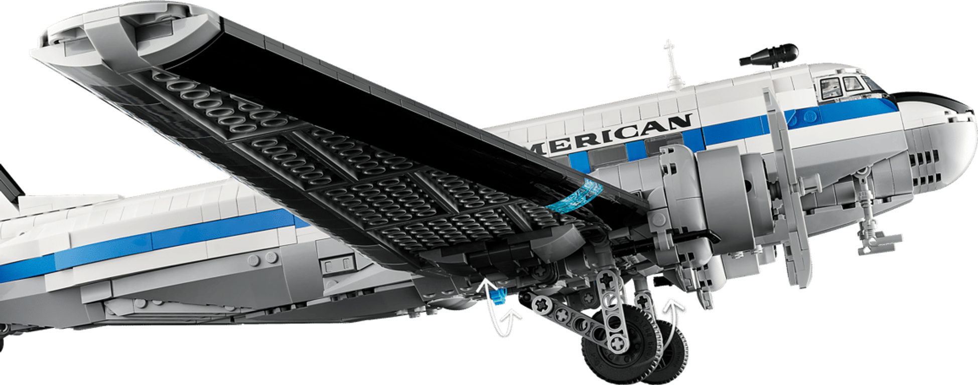 LEGO® Icons Douglas™ DC-3™ PAN AM® Airliner