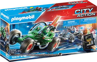 Playmobil® City Action Police Go-Kart Escape
